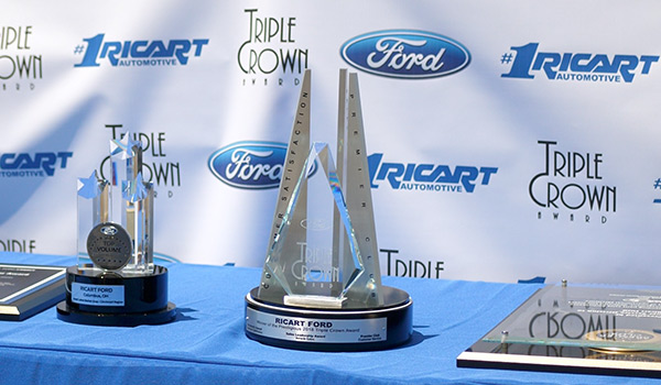Ricart Automotive wins Ford Triple Crown Award
